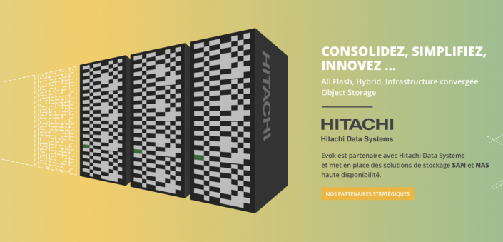Webdesign Evok Banner Hitachi