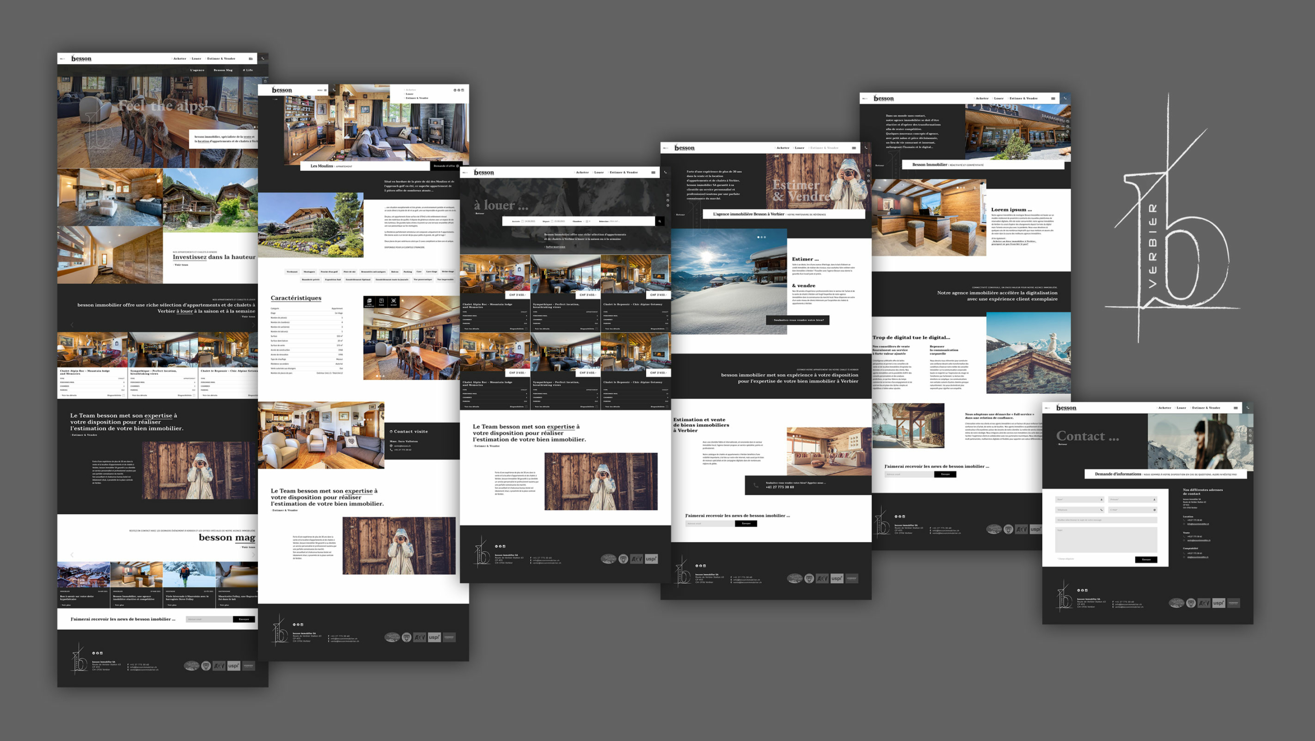 webdesign besson immobilier